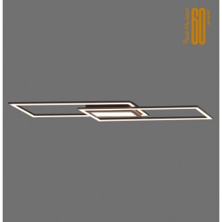 Plafonnier, noir, 1xLED-Board/45W/3000K, luminaire intérieur, IP20