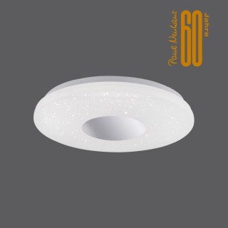 Plafonnier, chrom, 1xLED-Board/40W/3000K, luminaire intérieur, IP44