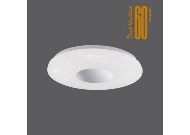 Plafonnier, chrom, 1xLED-Board/40W/3000K, luminaire intérieur, IP44