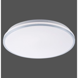 Plafonnier, chrom, 1xLED-Board/22W/3000K, Eclairage salle de bains, IP44