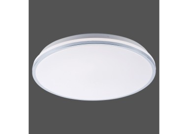 Plafonnier, chrom, 1xLED-Board/22W/3000K, Eclairage salle de bains, IP44