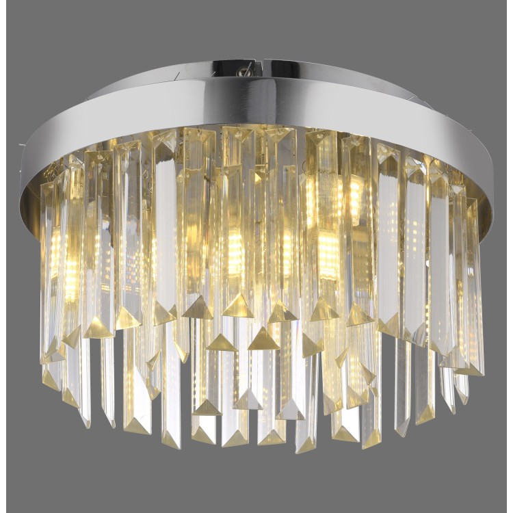 Lustre, chrom, 4xG9/5W, luminaire intérieur, IP20