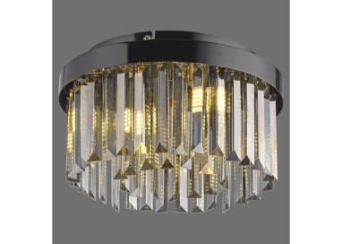 Lustre, noir, 4xG9/5W, luminaire intérieur, IP20
