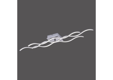 Plafonnier, acier, 1xLED-Board/28W/3000K, luminaire intérieur, IP20