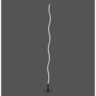 Lampadaire, noir, 1xLED-Board/10W/3000K, luminaire intérieur, IP20