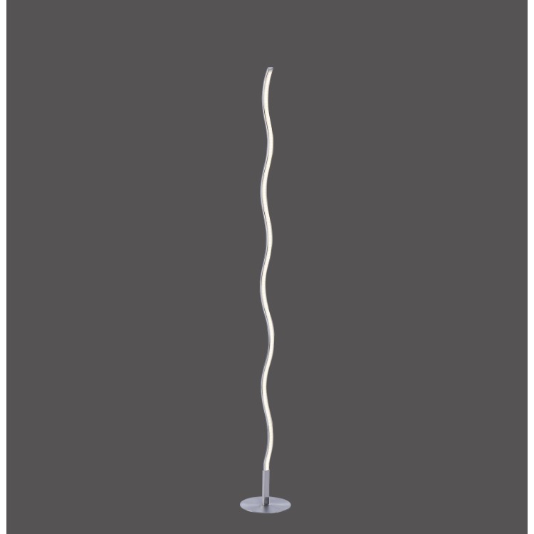 Lampadaire, acier, 1xLED-Board/10W/3000K, luminaire intérieur, IP20