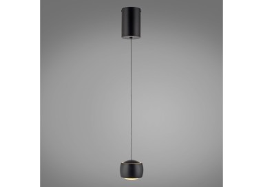 Suspension, noir, 1xLED-Board/5,20W/3000K, luminaire intérieur, IP20