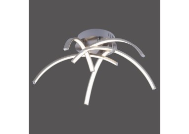 Plafonnier, acier, 5xLED-Board/3,70W/3000K, luminaire intérieur, IP20