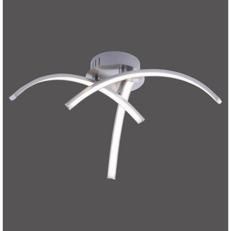 Plafonnier, acier, 3xLED-Board/3,40W/3000K, luminaire intérieur, IP20