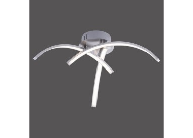 Plafonnier, acier, 3xLED-Board/3,40W/3000K, luminaire intérieur, IP20