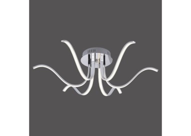 Plafonnier, chrom, 6xLED-Board/4,50W/3000K, luminaire intérieur, IP20