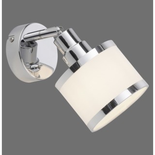 Applique et Plafonnier, chrom, 1xE14/25W, luminaire intérieur, IP20