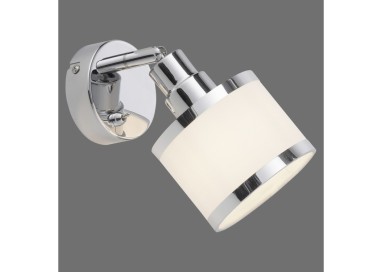 Applique et Plafonnier, chrom, 1xE14/25W, luminaire intérieur, IP20