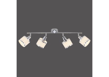 Plafonnier, chrom, 4xE14/25W, luminaire intérieur, IP20