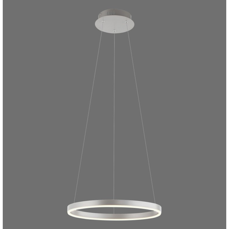 Suspension, aluminium, 1xLED-Board/20W/3000K, luminaire intérieur, IP20