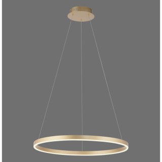 Suspension, laiton mat, 1xLED-Board/28W/3000K, luminaire intérieur, IP20