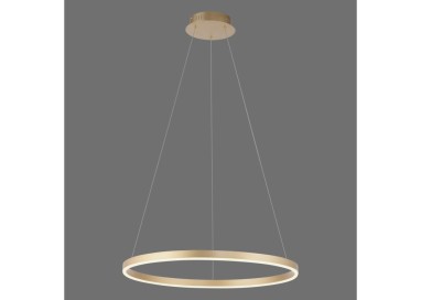 Suspension, laiton mat, 1xLED-Board/28W/3000K, luminaire intérieur, IP20