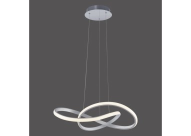 Suspension, aluminium, 1xLED-Board/25W/3000K, luminaire intérieur, IP20