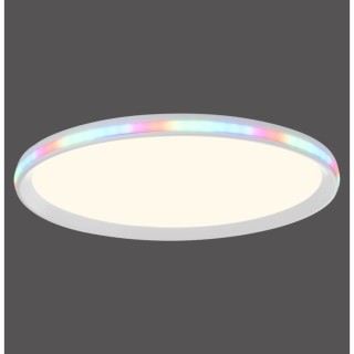 Plafonnier, blanc, 1xLED-Board/22W/2700-5000K, 1xLED-Board/6W/RGBK, luminaire intérieur, IP20