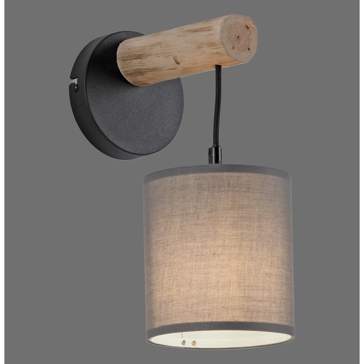 Applique, taupe, 1xE27/10W, luminaire intérieur, IP20