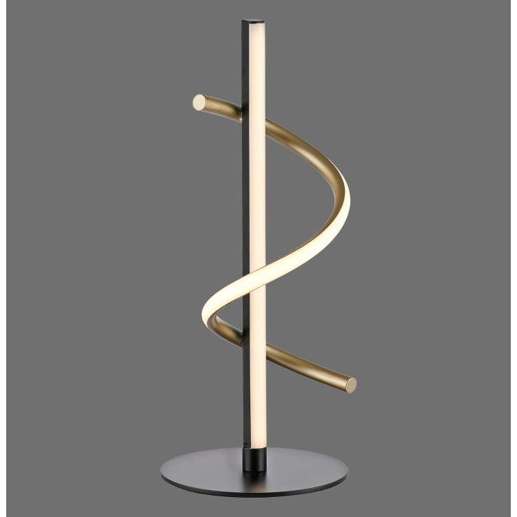 Lampe à poser, noir/chrome, 1xLED-Board/10,50W/3000K, luminaire intérieur, IP20