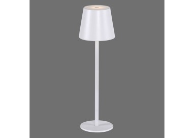 Lampe de table AKKU, blanc, 1xLED-Board/2,50W/3000K, Lampe rechargeable, IP54