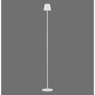 Lampadaire AKKU, blanc, 1xLED-Board/2,50W/3000K, Lampe rechargeable, IP54