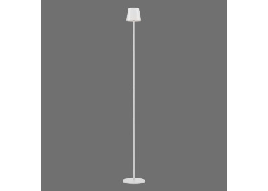 Lampadaire AKKU, blanc, 1xLED-Board/2,50W/3000K, Lampe rechargeable, IP54