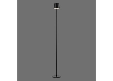 Lampadaire AKKU, noir, 1xLED-Board/2,50W/3000K, Lampe rechargeable, IP54