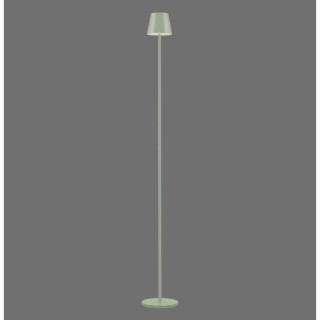 Lampadaire AKKU, vert, 1xLED-Board/2,50W/3000K, Lampe rechargeable, IP54
