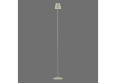 Lampadaire AKKU, vert, 1xLED-Board/2,50W/3000K, Lampe rechargeable, IP54
