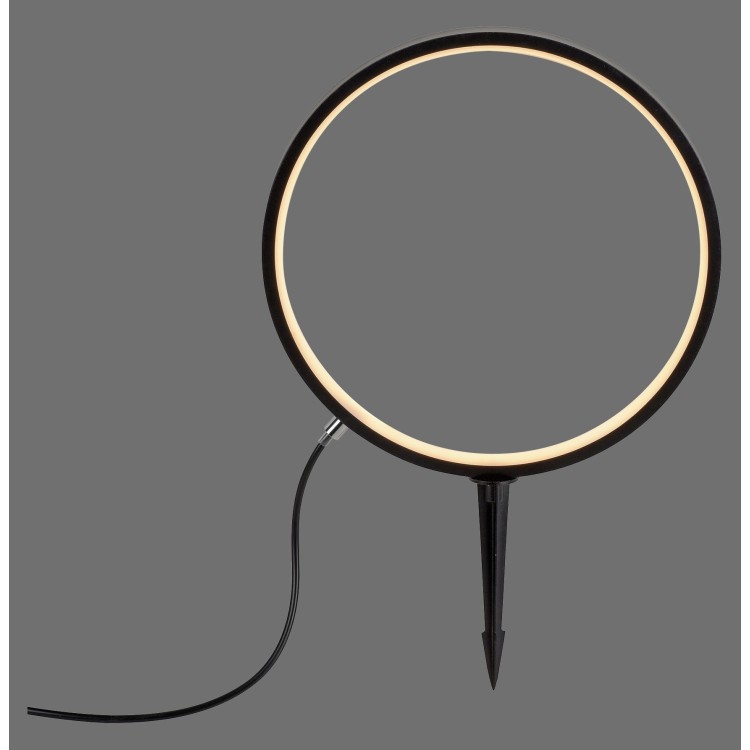 Lampe à piquet, noir, 1xLED-Board/2,20W/3000K, luminaire extérieur, IP65