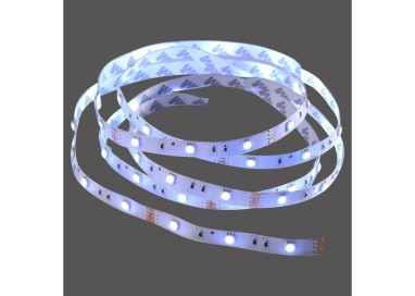 Ruban lumineux, blanc, rouleau de 3 m, 1xLED-Board/16,20W/RGBK, luminaire intérieur, IP20