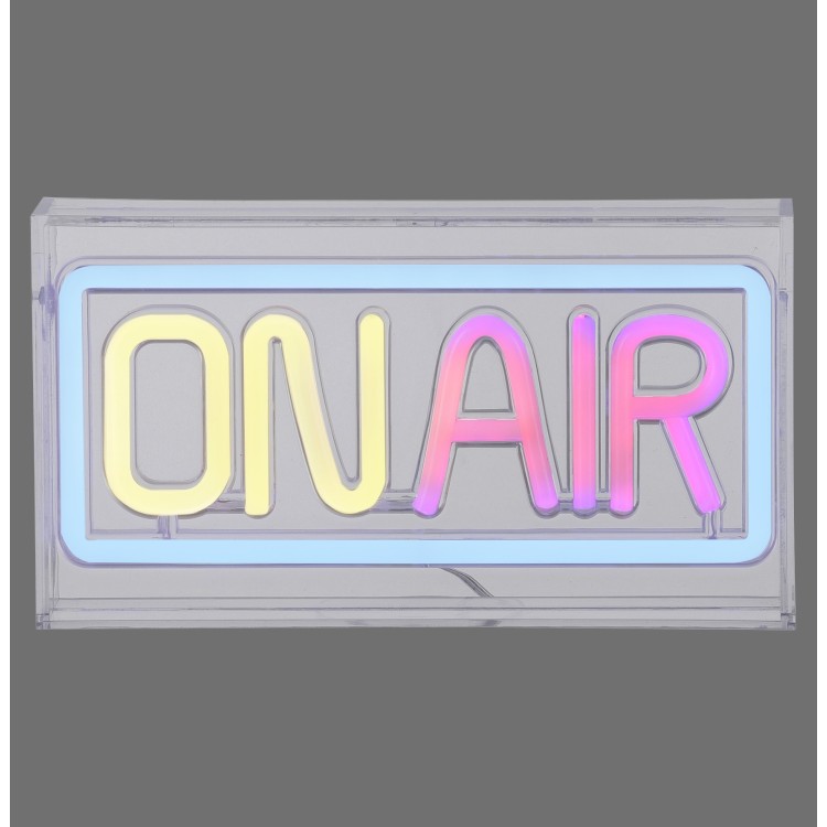 Tableau néon LED, multicolore, 1xLED-Board/4W/blau,weiß,rotK, luminaire intérieur, IP20