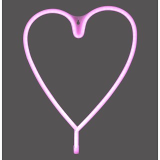 Tableau néon LED, rose, 1xLED-Board/7W/pinkK, luminaire intérieur, IP20