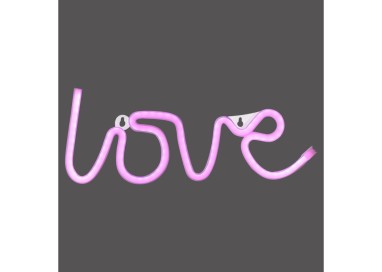 Tableau néon LED, rose, 1xLED-Board/6,50W/pinkK, luminaire intérieur, IP20