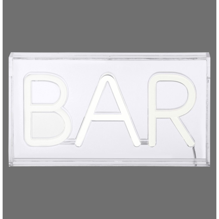 Tableau néon LED, blanc, 1xLED-Board/7,50W/weißK, luminaire intérieur, IP20