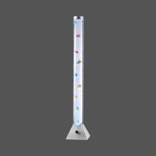 Colonne d'eau, acier, 12xLED/0,06W/RGBK, luminaire intérieur, IP20
