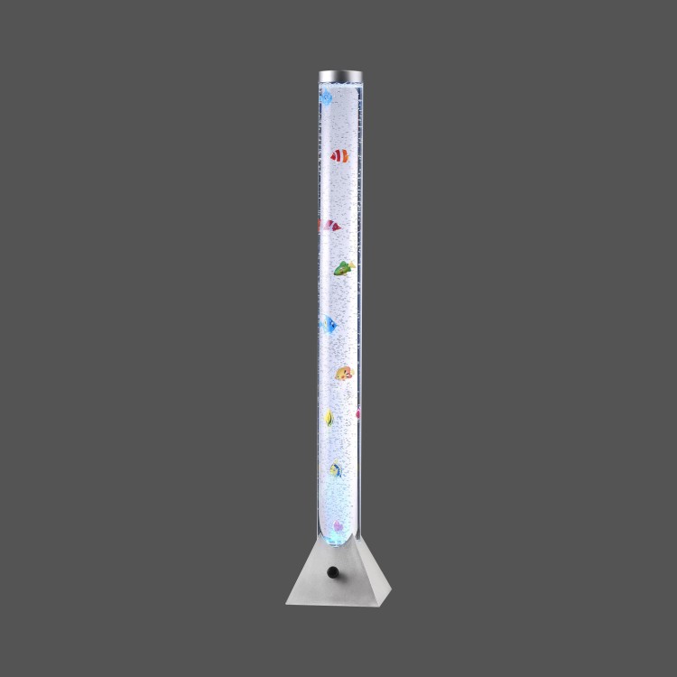 Colonne d'eau, acier, 12xLED/0,06W/RGBK, luminaire intérieur, IP20