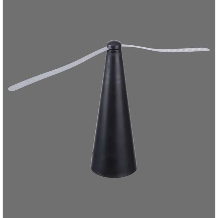 Moucheur, noir, 1x/0,60W, IP20