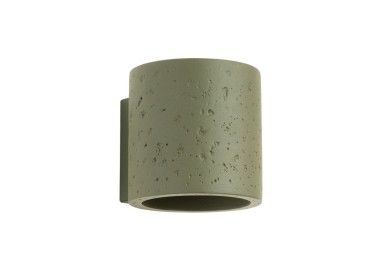 Applique ORBIS béton vert olive