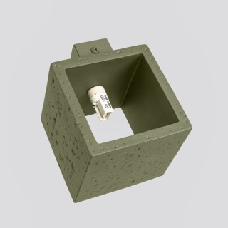 Applique QUAD béton vert olive
