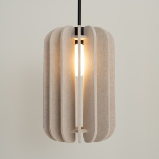 Lampe suspendue MULA 27 beige