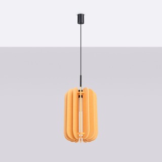 Lampe suspendue MULA 27 jaune