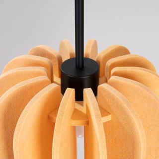 Lampe suspendue MULA 27 jaune