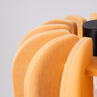 Lampe suspendue MULA 27 jaune