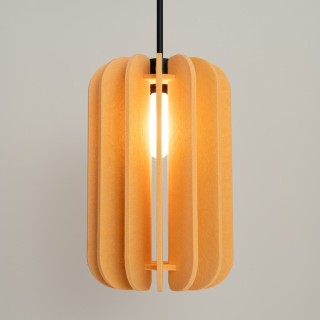 Lampe suspendue MULA 27 jaune