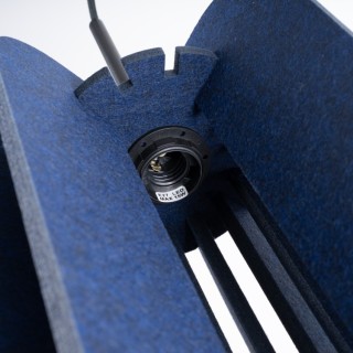 Lampe suspendue MULA 27 navy