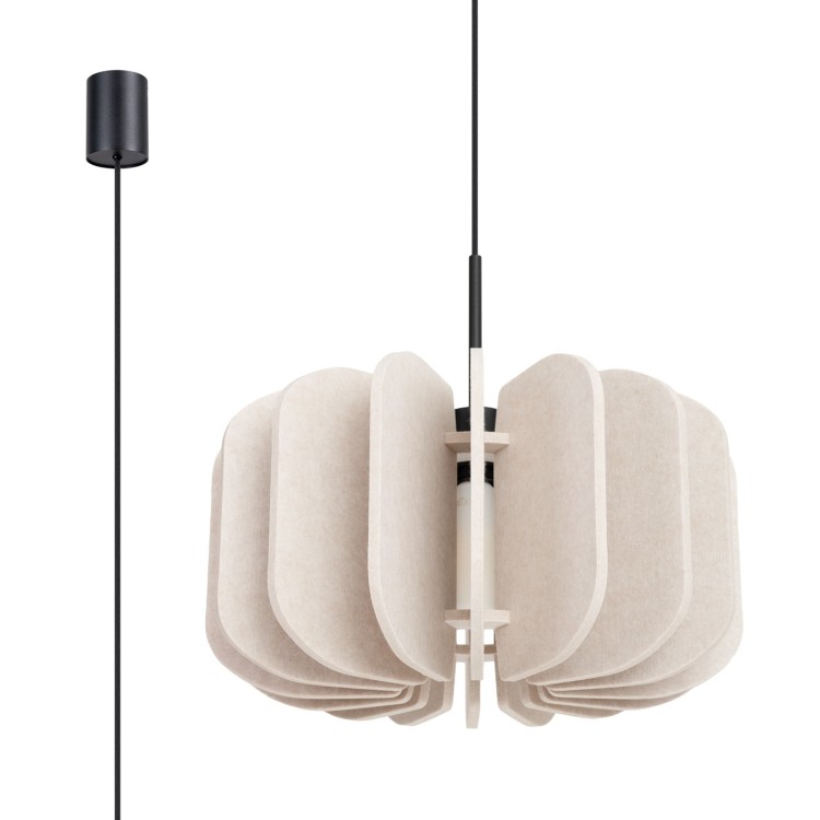 Lampe suspendue MULA 45 beige