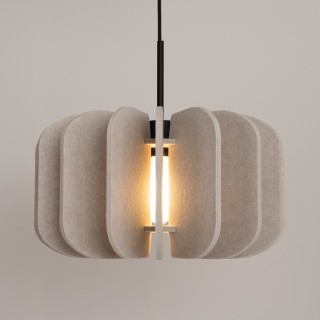 Lampe suspendue MULA 45 beige